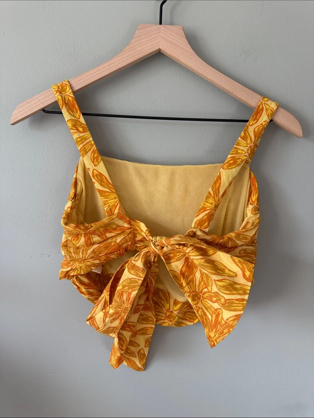 Free People All Tied Up Crop Tank - Size XS